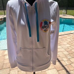Disney EPCOT Full Zip Hoodie – Women’s Small (NWT)